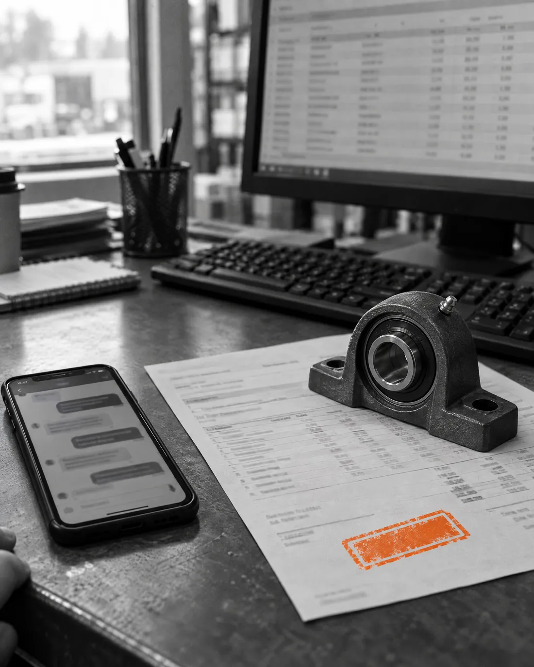 Industrial distribution operation connected to IFS Cloud